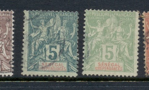 Senegal 1892-1900 Navigation & Commerce Asst