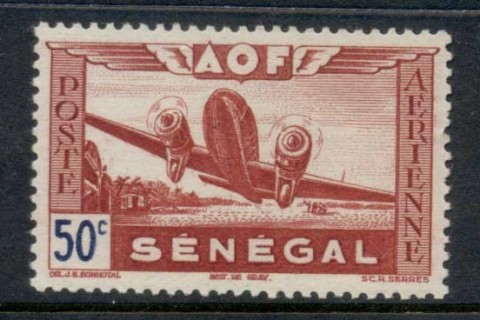 Senegal 1942 Airmail 50c