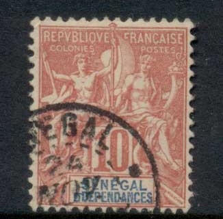 Senegal 1892-1900 Navigation & Commerce 10c