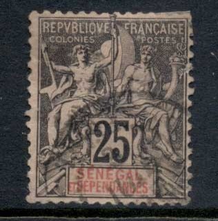 Senegal 1892-1900 Navigation & Commerce 25c