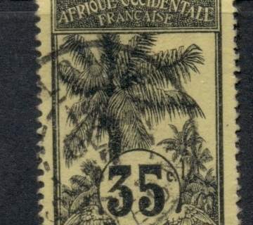 Senegal 1906-07 Oil Palms 35c