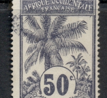 Senegal 1906-07 Oil Palms 50c