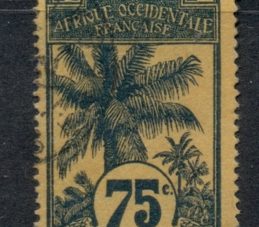 Senegal 1906-07 Oil Palms 75c