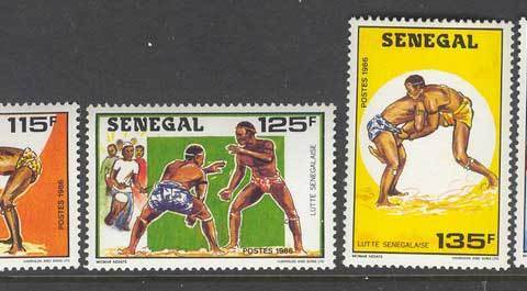 Senegal 1987 Traditional Wrestling