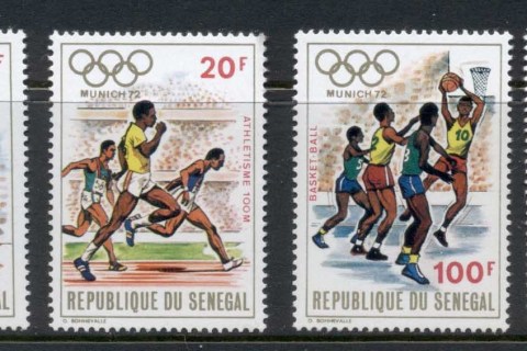 Senegal 1972 Summer Olympics Munich