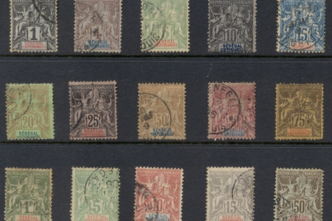 Senegal 1892-1900 Navigation & Commerce Asst