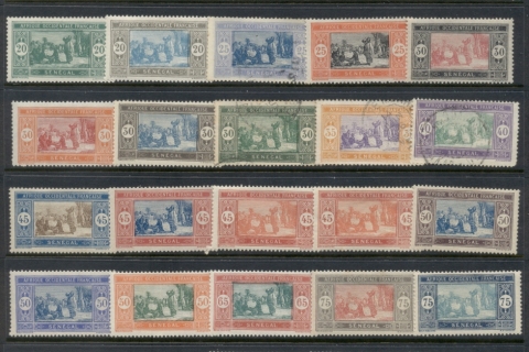 Senegal 1914-33 Pictorials Asst