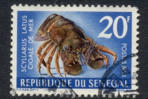 Senegal 1968 Crustaceans 200f