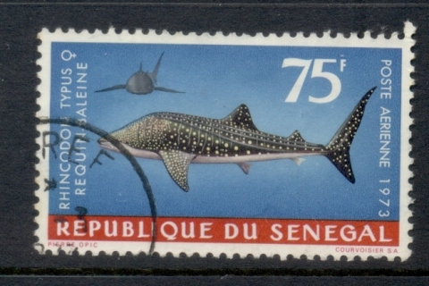 Senegal 1972-73 Marine Life Fish 75f