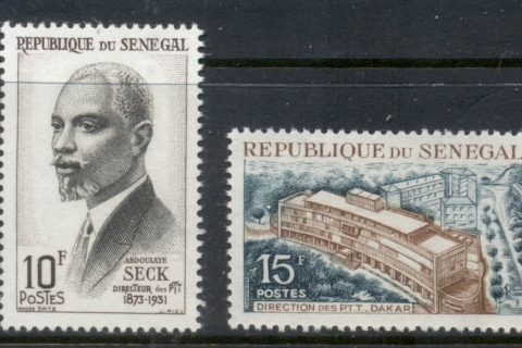 Senegal 1965 Aboulaye Seck & Post Office