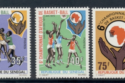Senegal 1971 Afriican Basketball Championships