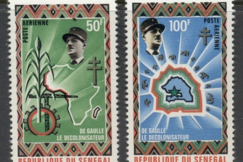 Senegal 1970 Charles de Gaulle