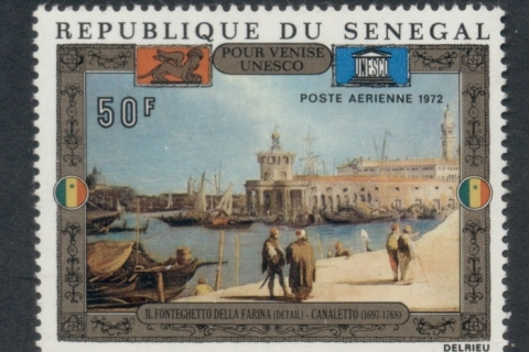 Senegal 1972 UNESCO Campaign to save Venice 50f