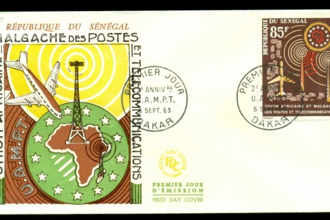 Senegal 1963 African Postal Union