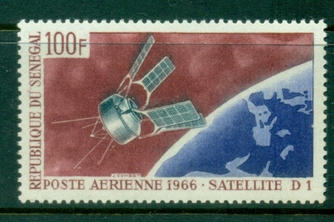 Senegal 1966 D-1 Satellite Launch