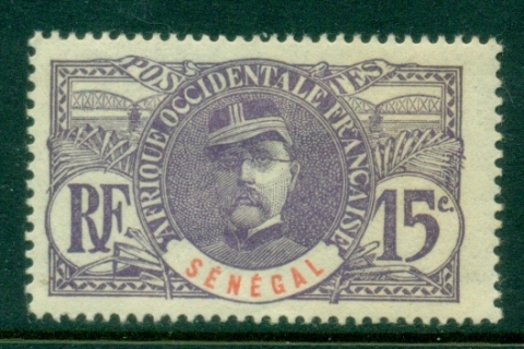 Senegal 1906 Pictorial 15c