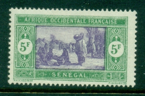 Senegal 1914-33 Pictorial 5f