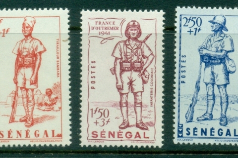 Senegal 1941 Vichy Issue