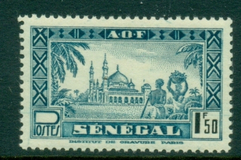 Senegal 1943-44 Pictorial without RF 1.50f