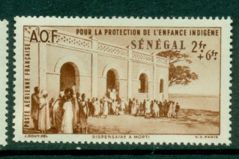 Senegal 1942 Native Children\'s Welfare Fund