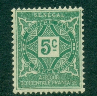 Senegal 1914 Postage Due 5c