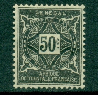 Senegal 1914 Postage Due 50c