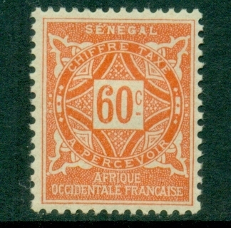 Senegal 1914 Postage Due 60c