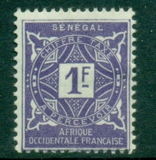 Senegal 1914 Postage Due 1f