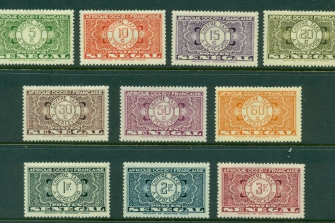 Senegal 1935 Postage Dues