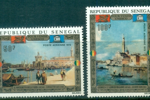 Senegal 1972 Unesco Campaign to Save venice