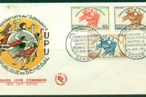 Senegal 1963 Admission to the UPU