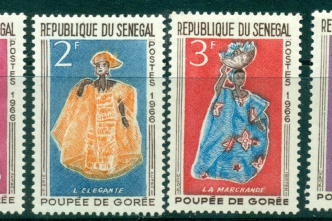 Senegal 1966 Dolls of Goree