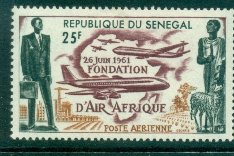 Senegal 1961 Air Africa
