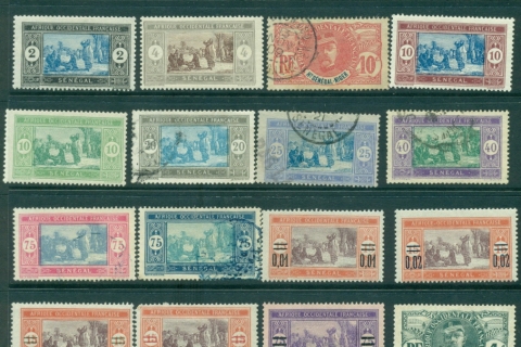 Senegal 1914-33 Pictorials Asst