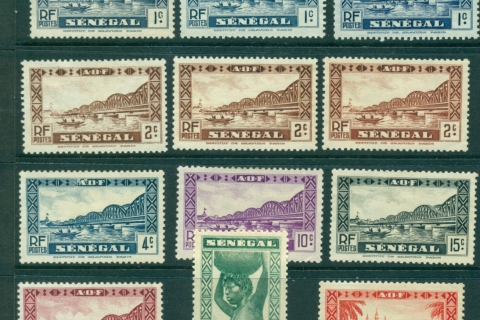 Senegal 1935-40 Pictorials Asst