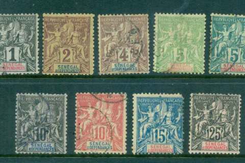 Senegal 1892-1900 Navigation & Commerce Asst