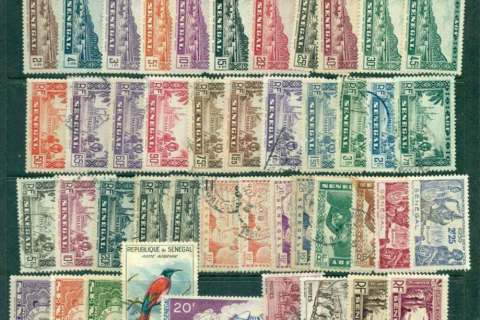 Senegal 1906 on Assorted Oddments