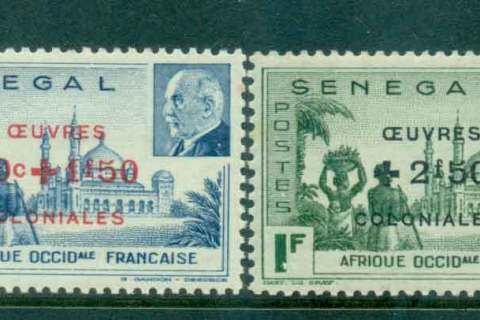 Senegal 1944 Petain Colonial Development Fund Opt
