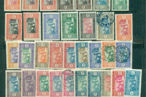 Senegal 1914-33 Pictorials Preparing Food Asst