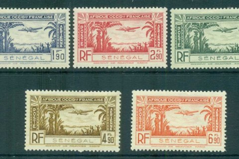 Senegal 1935 Air Post, Landscape reissue