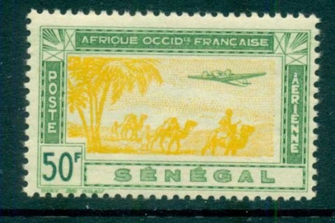 Senegal 1942 Air Post 50f