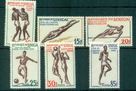 Senegal 1963 Friendship games dakar