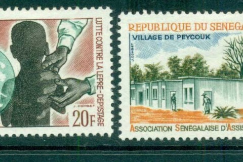 Senegal 1965 Fight against Leprosy