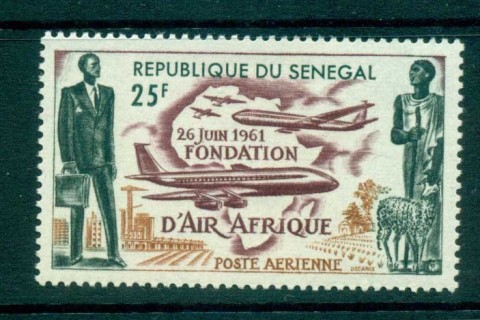 Senegal 1962 Air Afrique