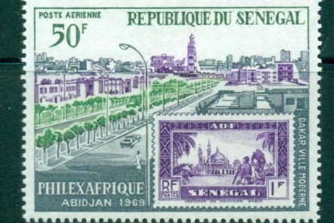 Senegal 1968 PHILEXAFRIQUE 50f
