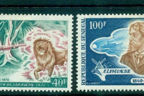 Senegal 1972 Tartarin & Lion