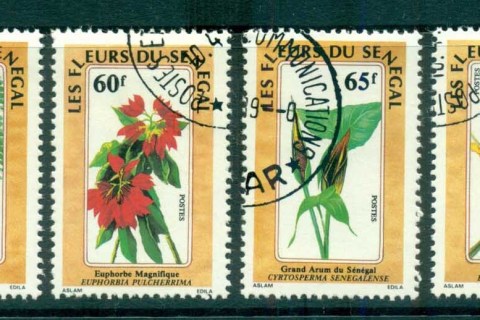Senegal 1989 Indigenous Flowers