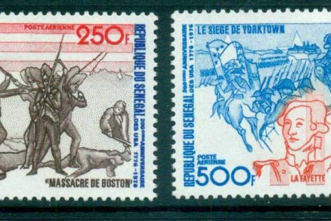 Senegal 1975 American Bicentennial