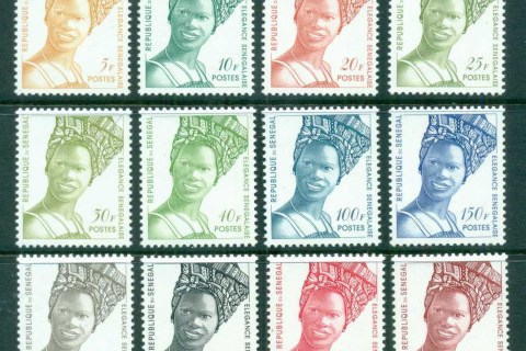 Senegal 1995 Woman in Headdress