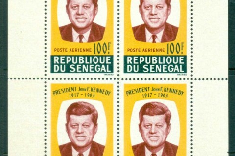 Senegal 1964 JFK Kennedy in Memoriam MS